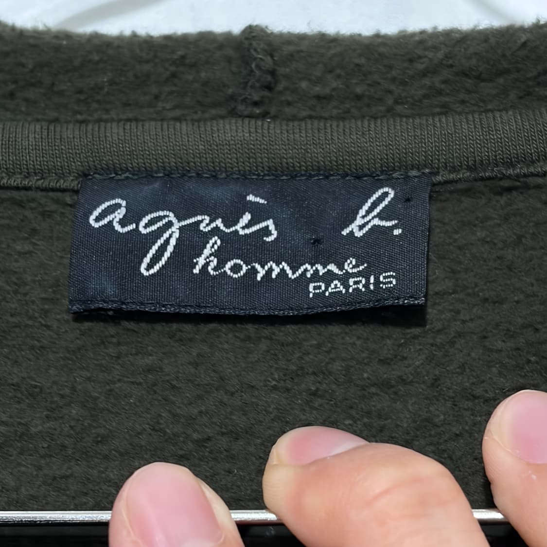 90s 아네스베 옴므 후드집업 상품이미지2