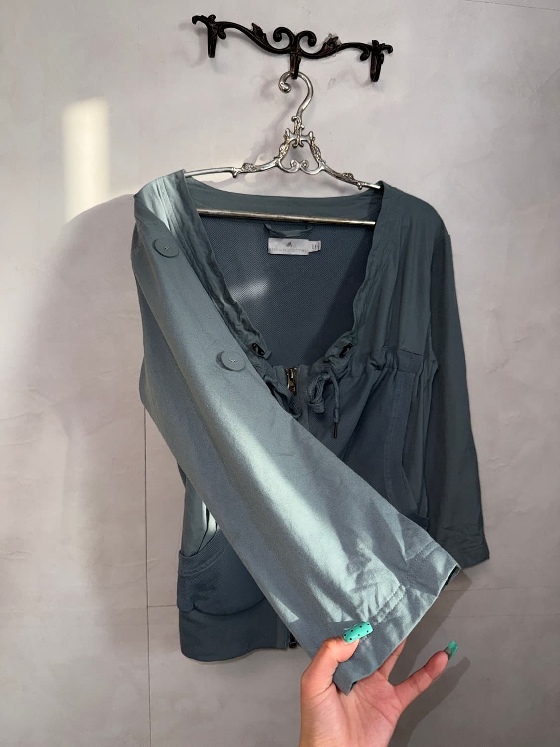 Adidas X Stella McCartney 오프숄더 바람막이 상품이미지3