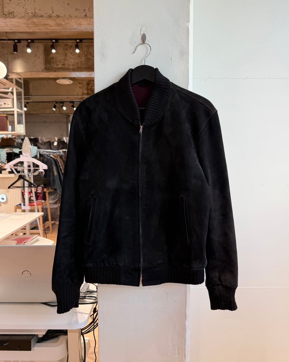 마스콧 블랙 오리지널 레더 자켓  상품이미지2