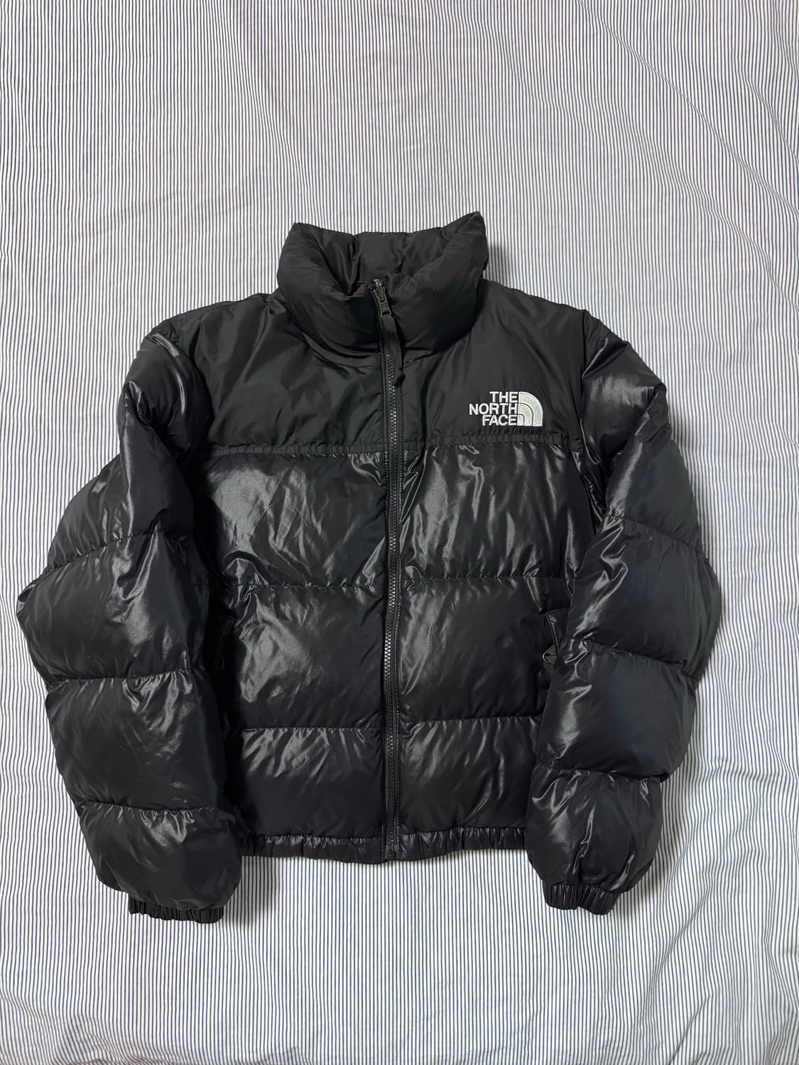 (W) 노스페이스 눕시 하이브리드 다운 볼 자켓 블랙 상품이미지1