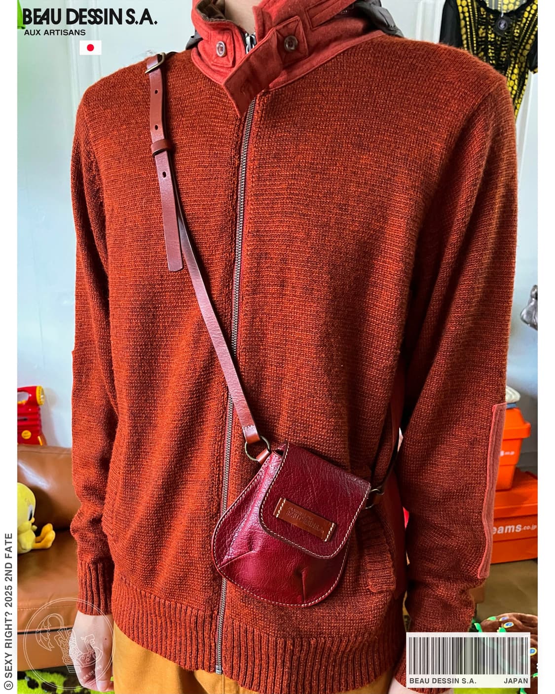 BEAU DESSIN S.A. Mini Pocket Multi Bag 상품이미지1