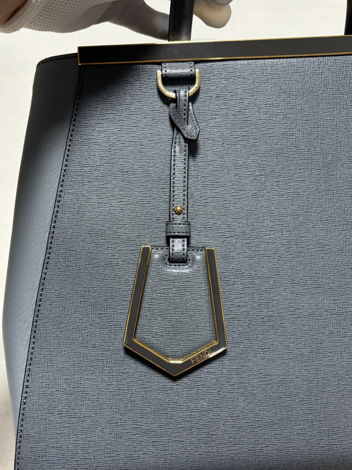 펜디 투 쥬르 백 라지 그레이 상품이미지4