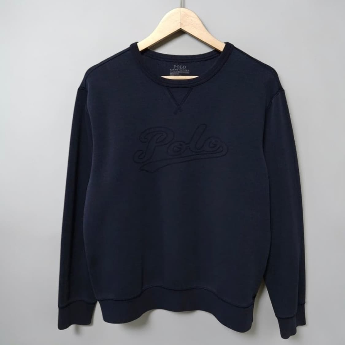 Polo 폴로 랄프로렌 가먼트다잉 네이비 맨투맨 M 상품이미지1