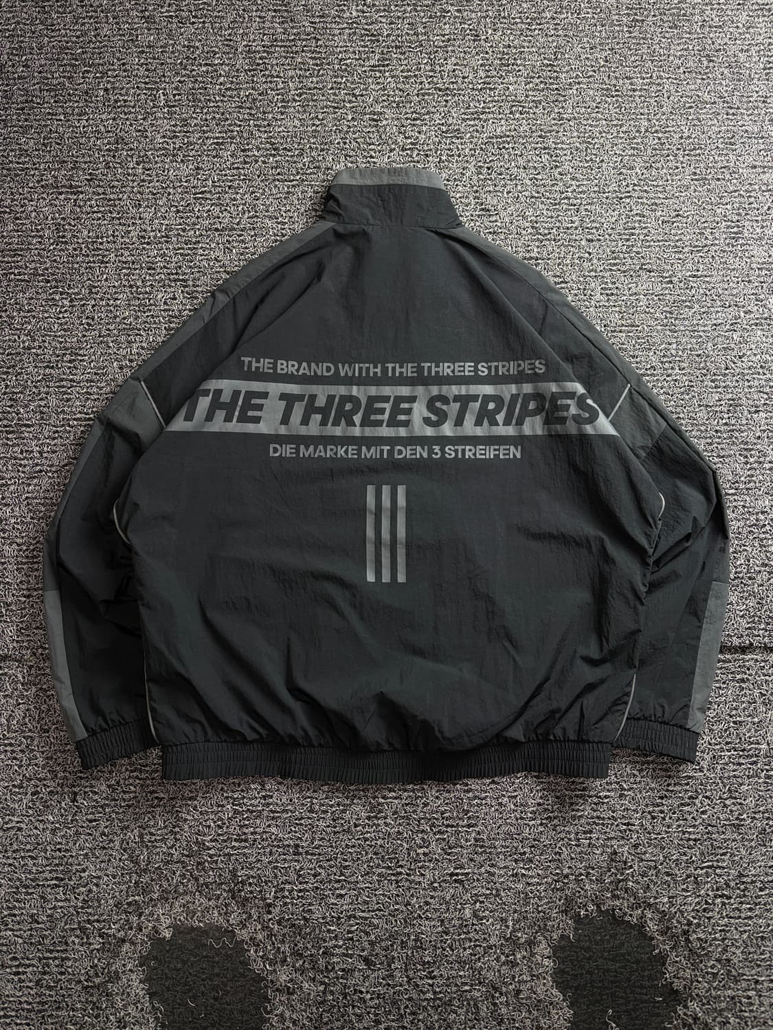 아디다스 블랙 파이핑 트랙 자켓, 팬츠 셋업 3748 상품이미지5