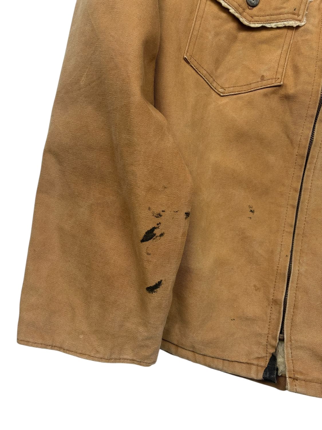 칼하트 마일스 쉐르파 된장 워크 자켓 M 상품이미지10