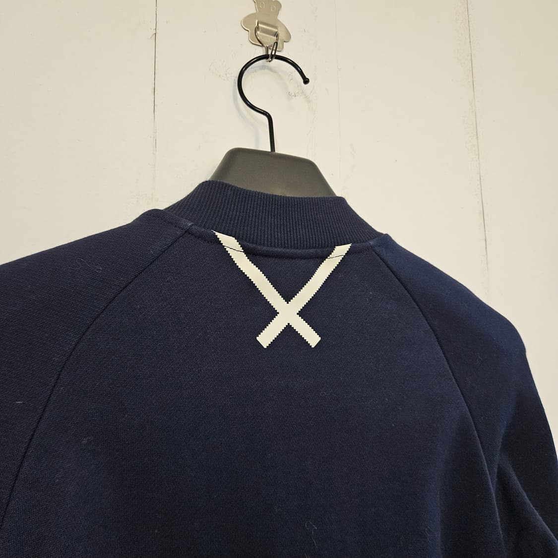 95(M)아디다스 네이비 봄버 자켓 일본판 상품이미지7