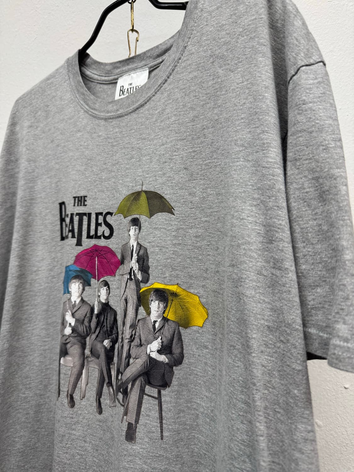 gildan 빈티지 비틀즈 그레이티셔츠 XL 상품이미지2