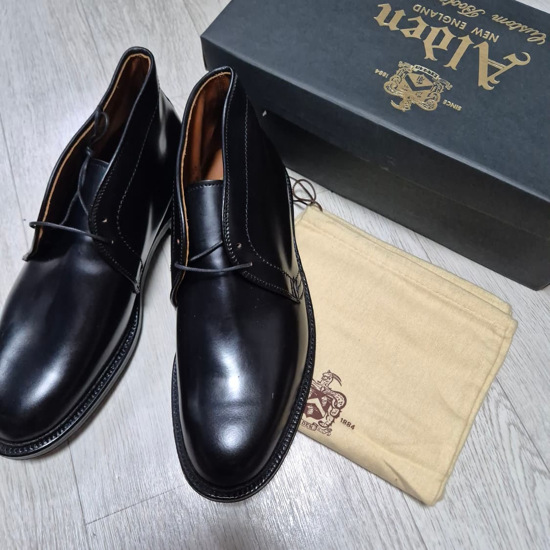 새상품 [8.5E]알든 1340 코도반 처카부츠 990 9901 1339 상품이미지6