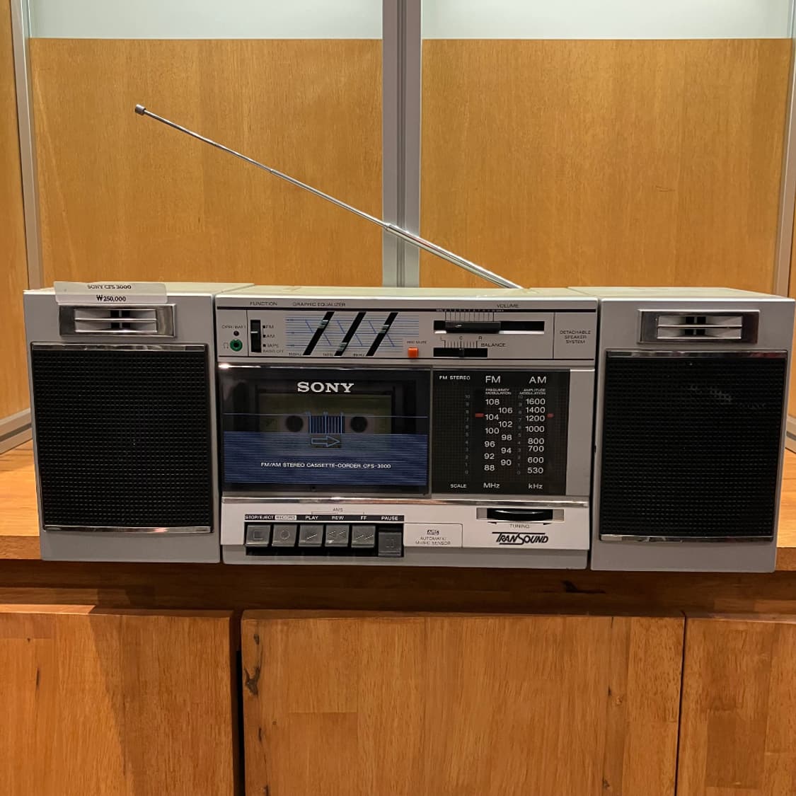 SONY CASSETTE (CFS 3000) 상품이미지1