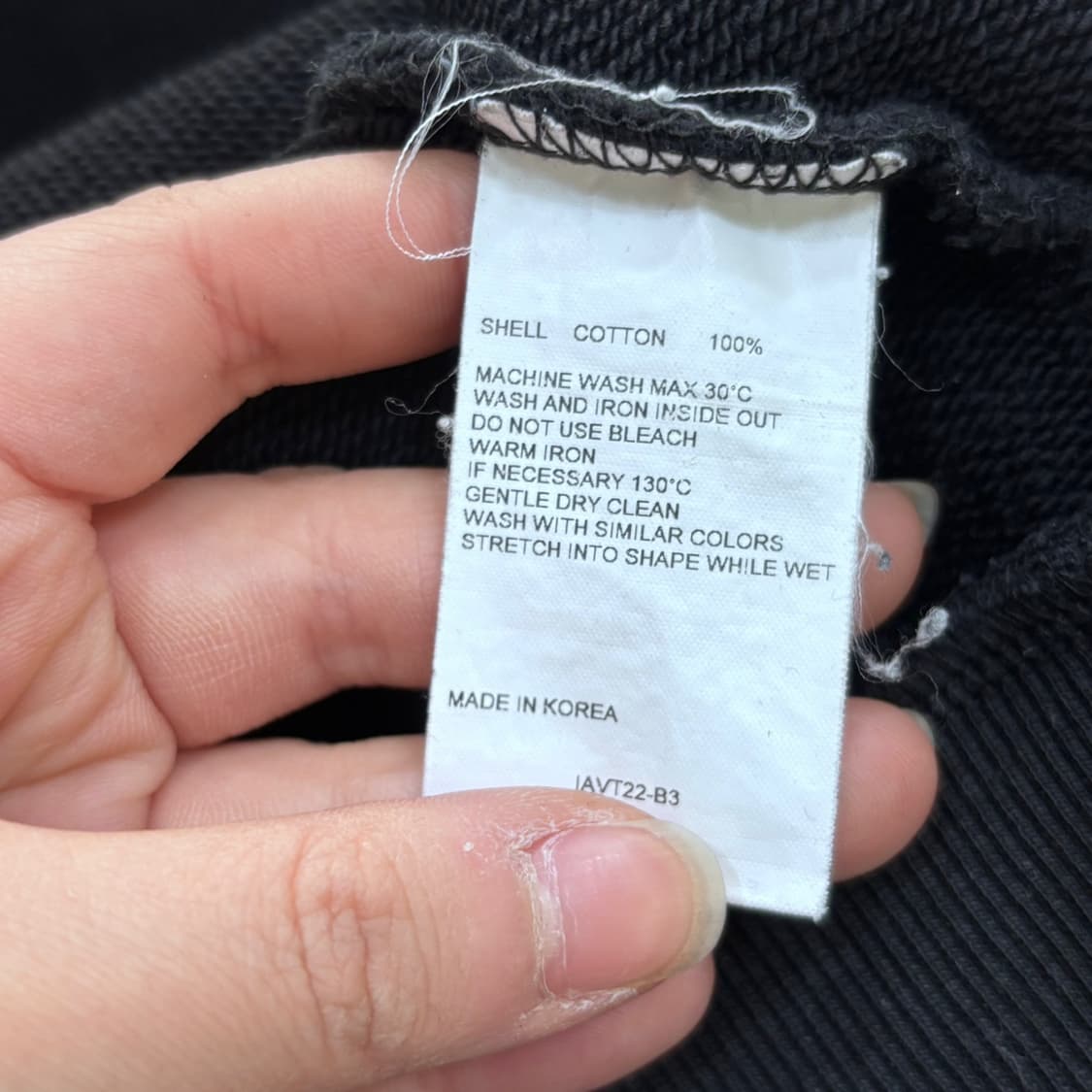 실측확인 비바스튜디오 맨투맨 티셔츠 0326E 상품이미지3