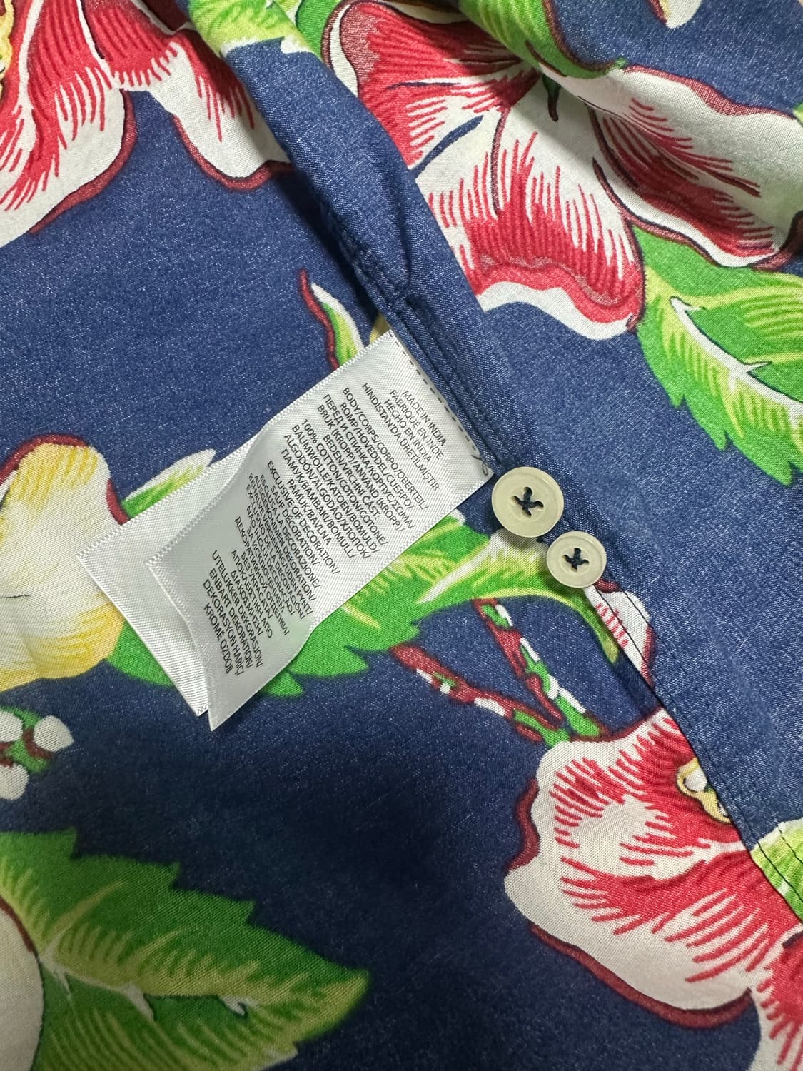 폴로 클래식핏 하와이안 셔츠 L 상품이미지3