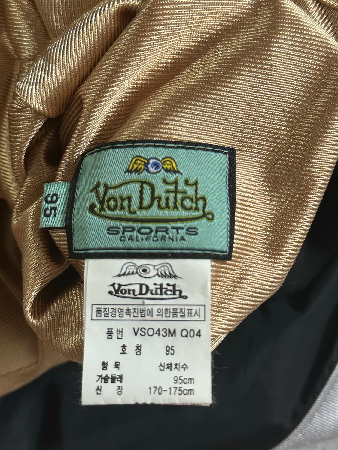 Von Dutch 아카이브 리버시블 플라잉 아이볼 자켓 상품이미지8