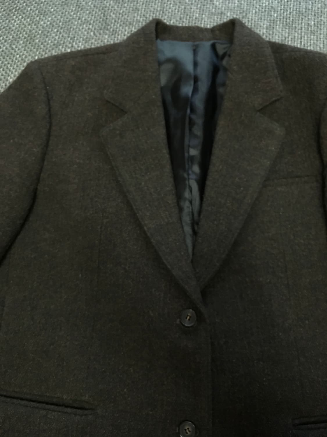 브라운 울 자켓 상품이미지2