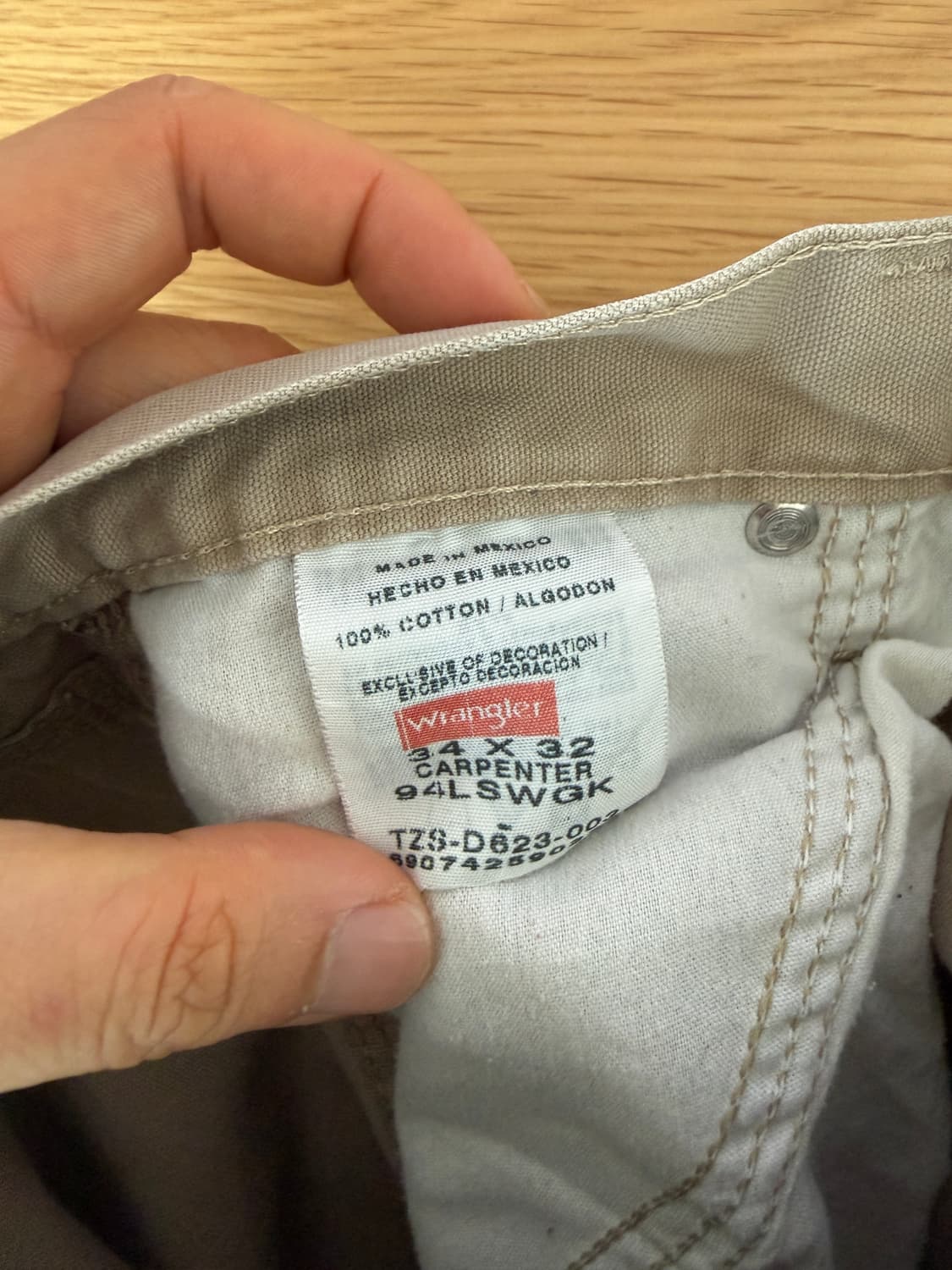 올드 랭글러(Wrangler) 카펜더 팬츠(MEXICO) 상품이미지8