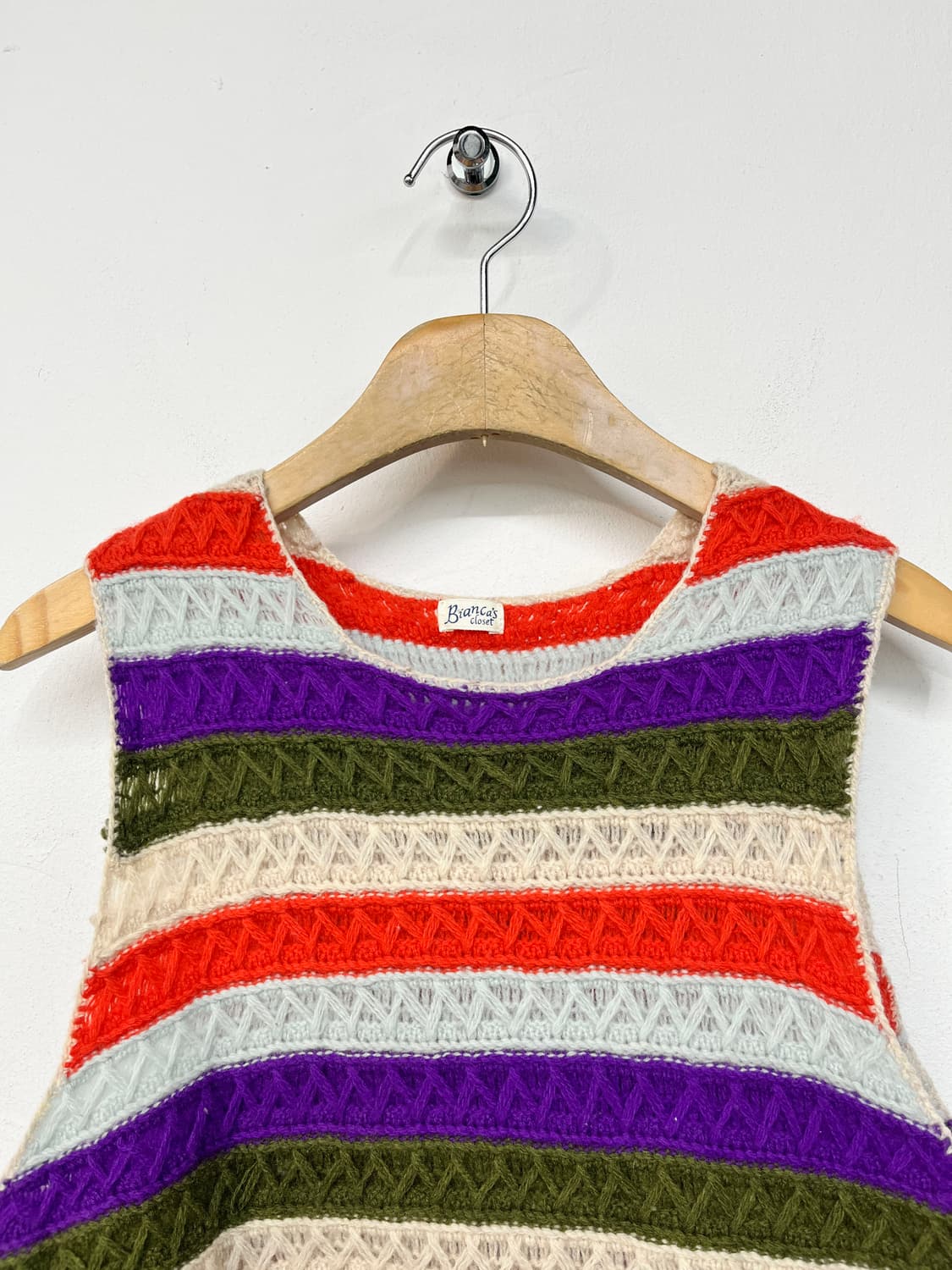 BIANCA'S 니트 슬리브리스 상품이미지5