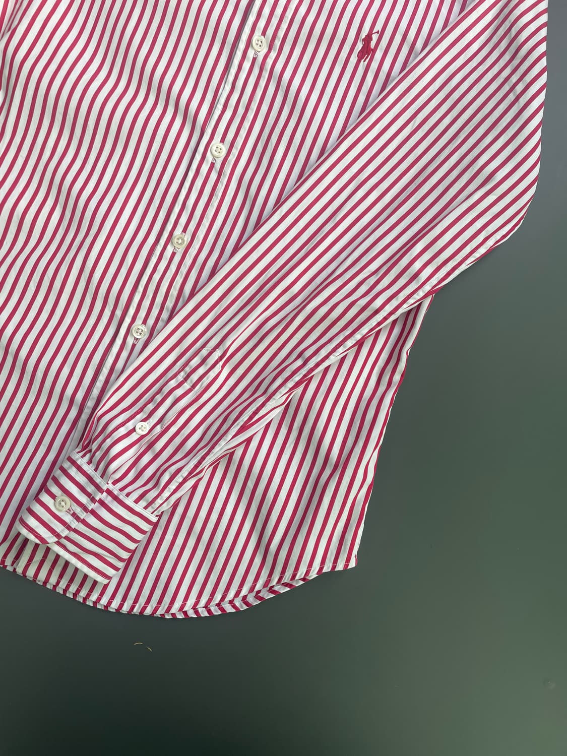 [2] 폴로 랄프로렌 여성 코튼 스트라이프 셔츠 상품이미지5