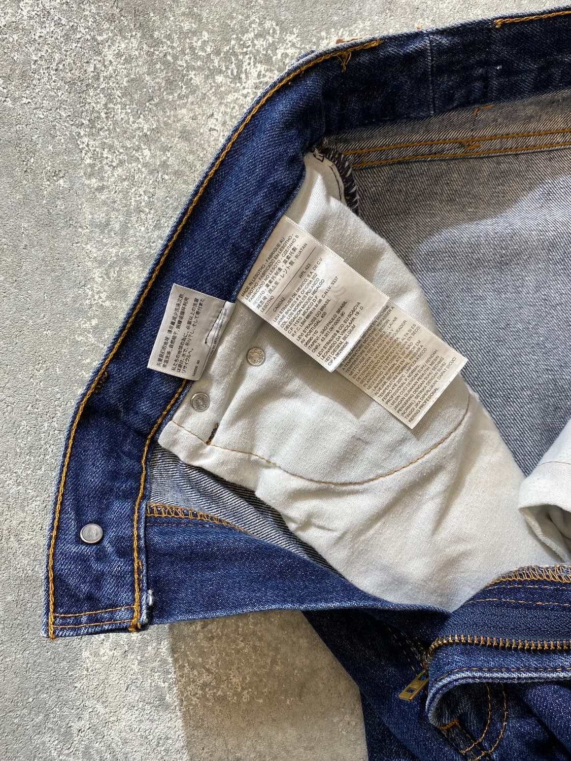 [34] Levi's 505 리바이스 레귤러 핏 데님팬츠 상품이미지9