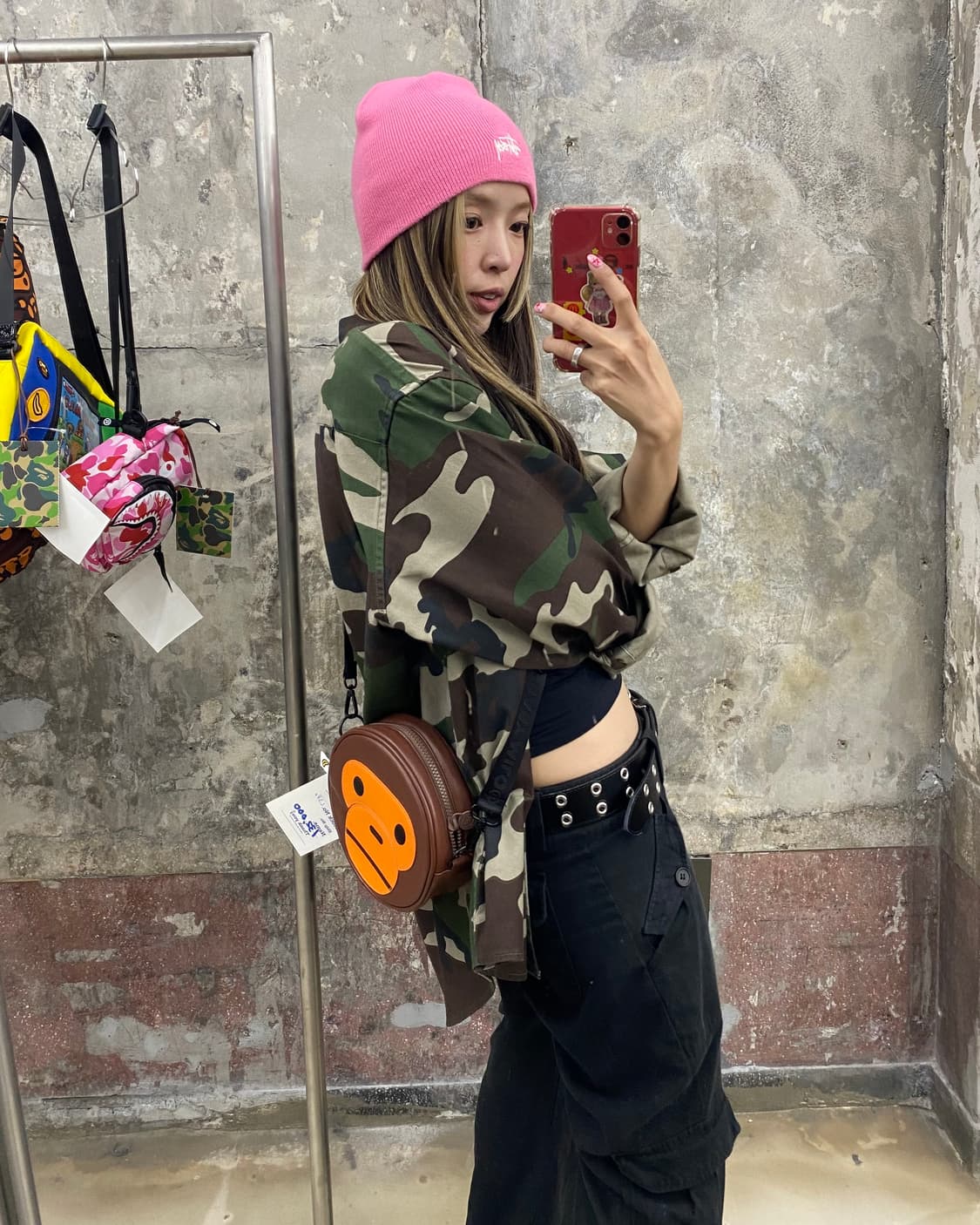 베이프 페이스큐티백 상품이미지4