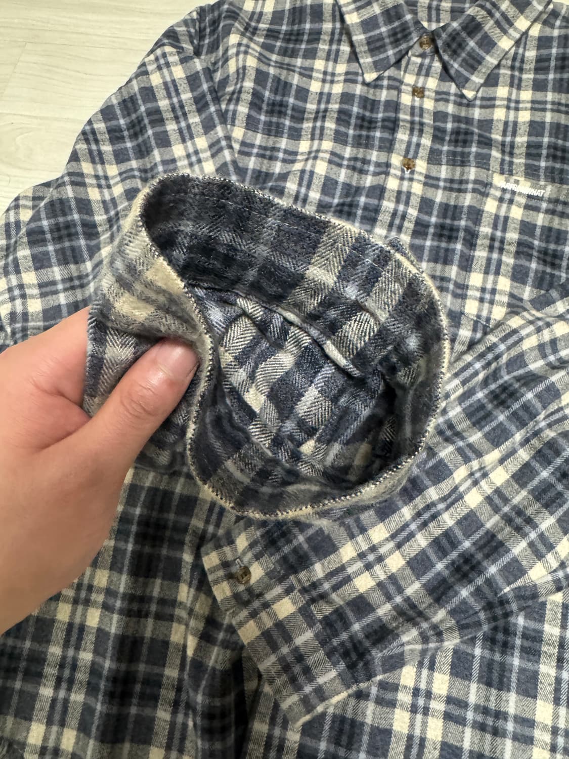 [2] 파프롬왓 파아카이브 플란넬 셔츠 상품이미지3