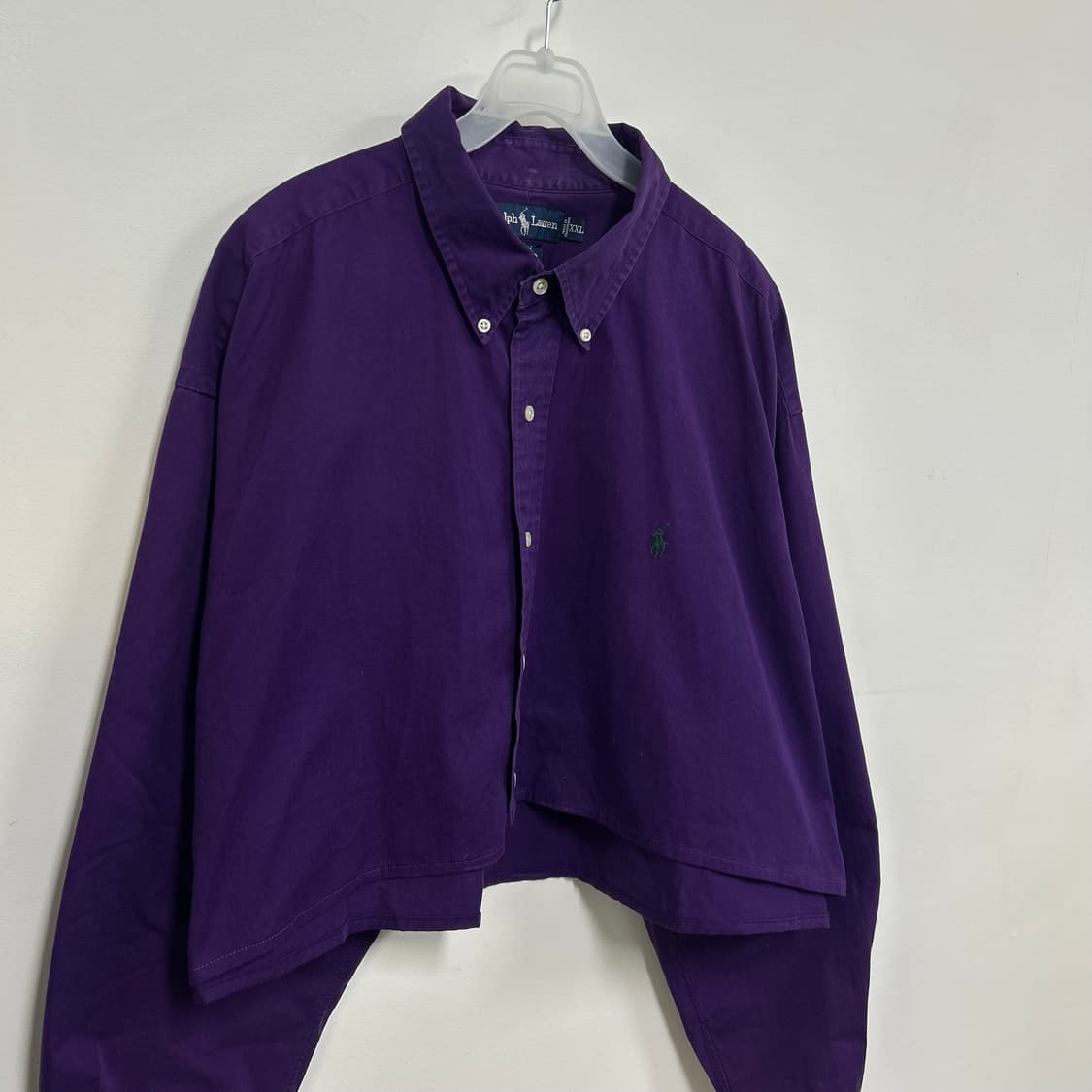 폴로 커스텀 크롭 셔츠[1738] 상품이미지5