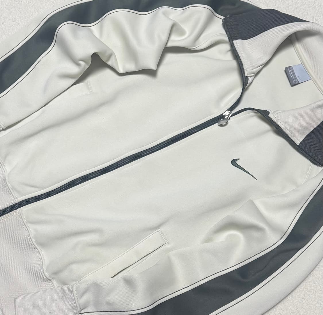 나이키 아이보리 딥그린 져지 상품이미지3