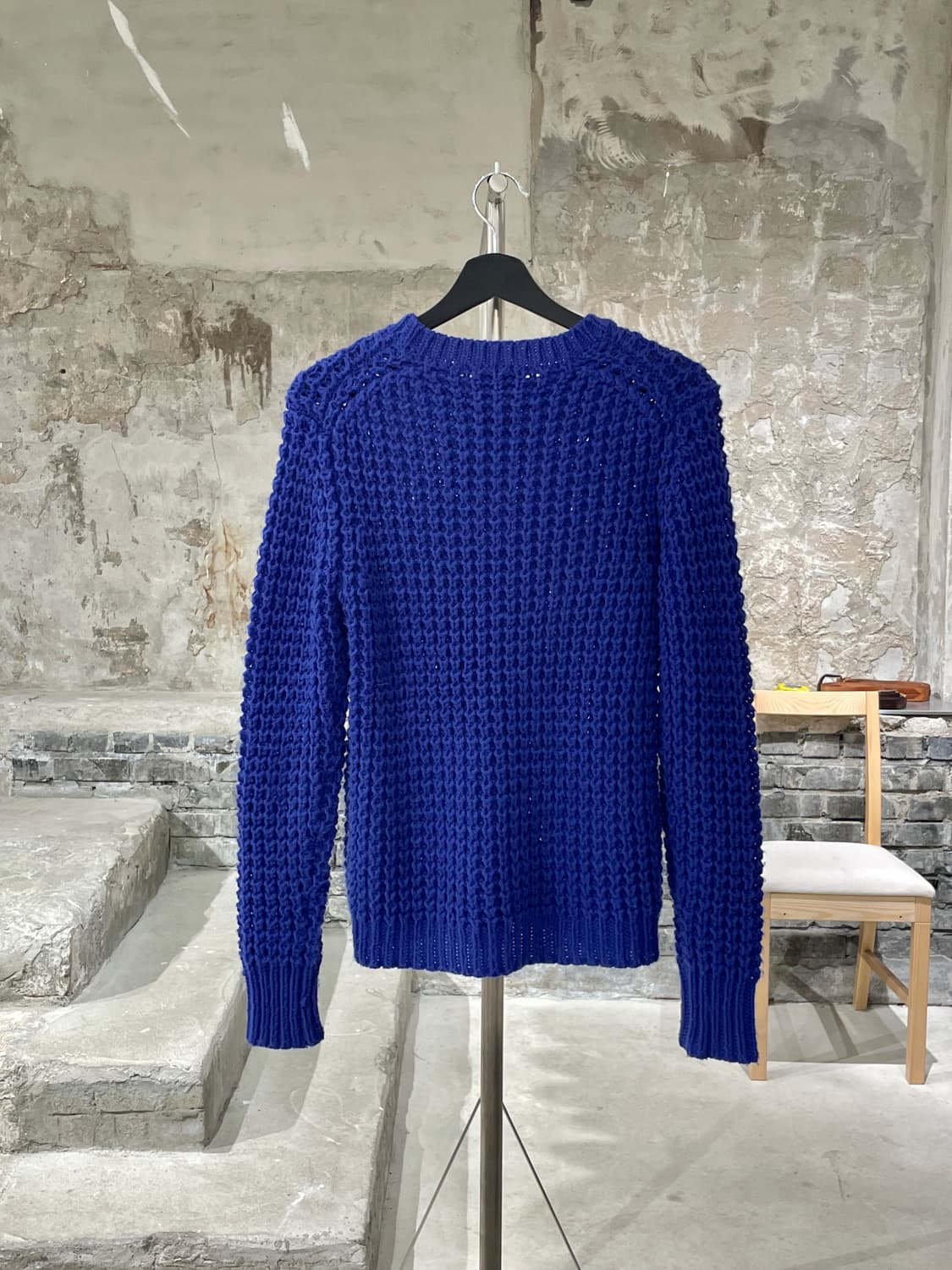 아크네 스튜디오 퍼플 울 크루넥 스웨터 상품이미지6