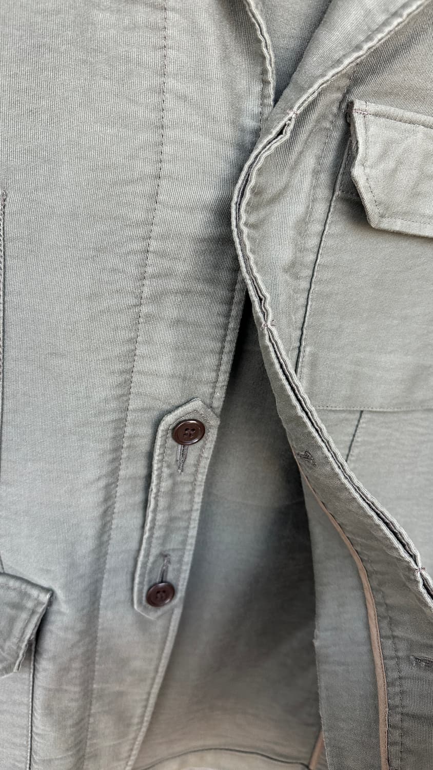 저널스탠다드 워시드 코튼 블레이저 재킷 M 상품이미지3