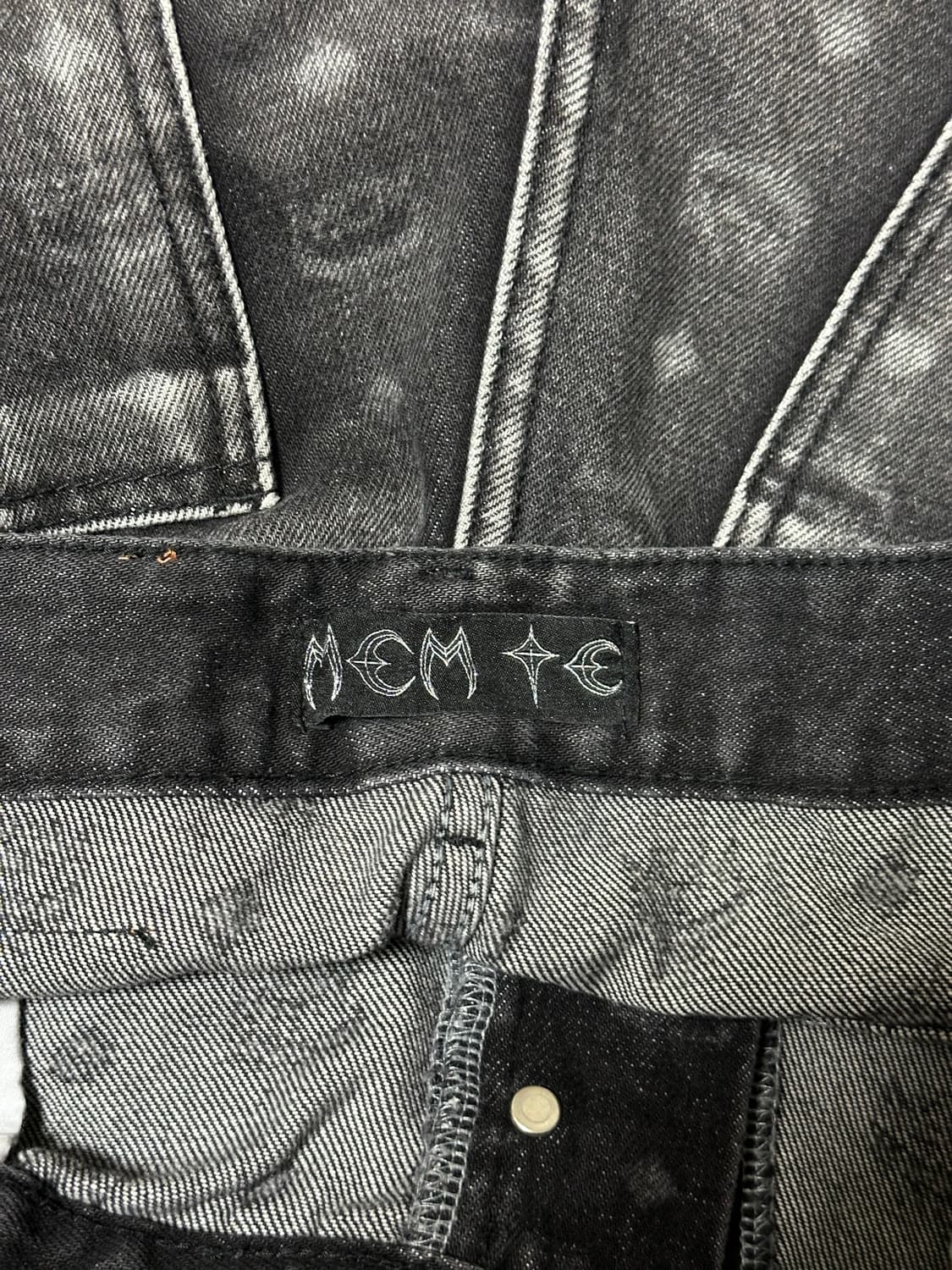 떠그클럽 MCM 데님팬츠 블랙 상품이미지3