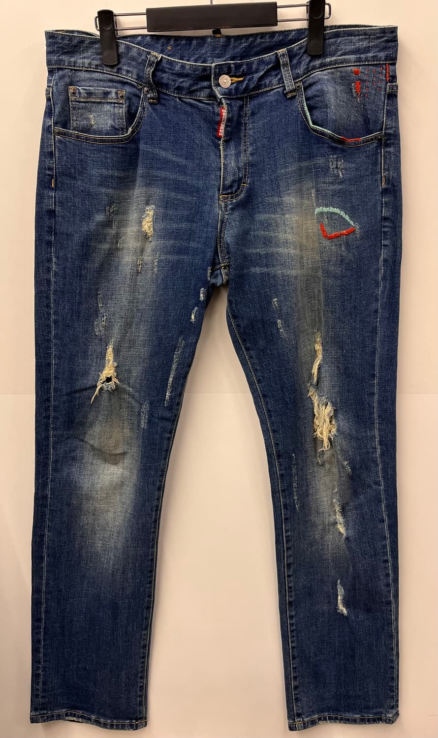 디스퀘어드2 데미지 워싱 데님 팬츠 52 상품이미지1