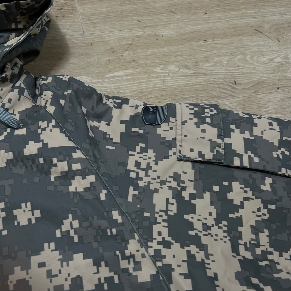 사우스플레이 밀리터리 겨울용 기모 바람막이 자켓 [카모플라쥬] M/95 상품이미지4