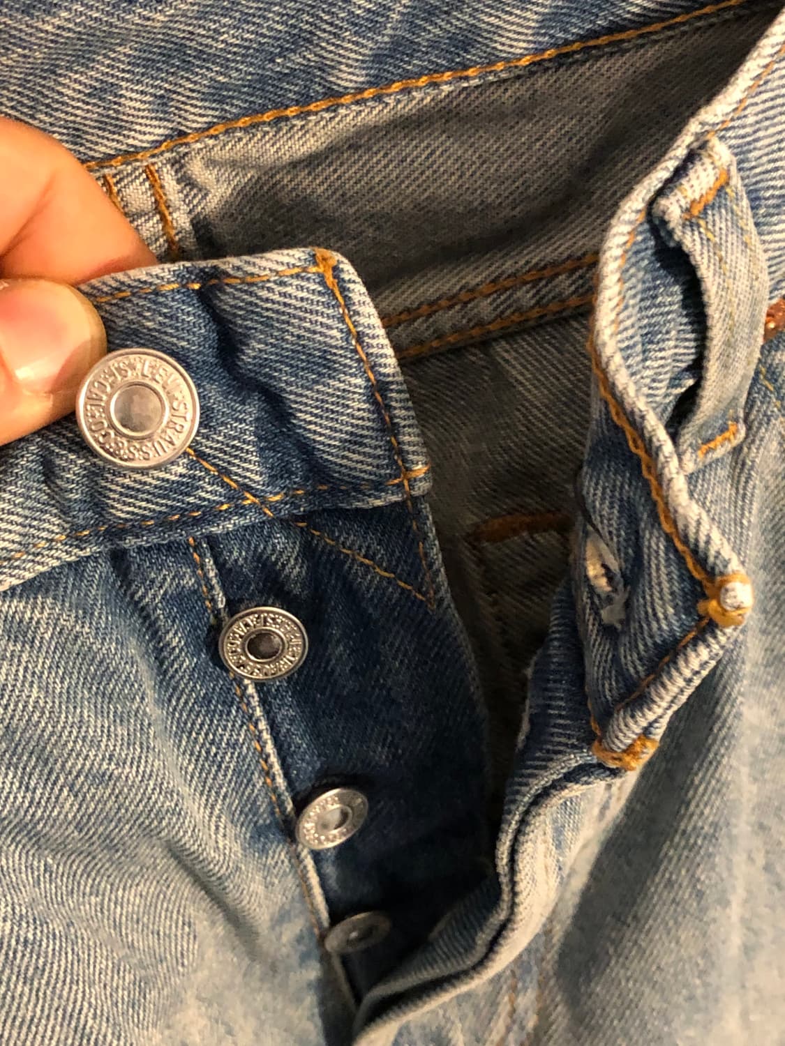 리바이스 501 93' 연청 데님 30x32 상품이미지4