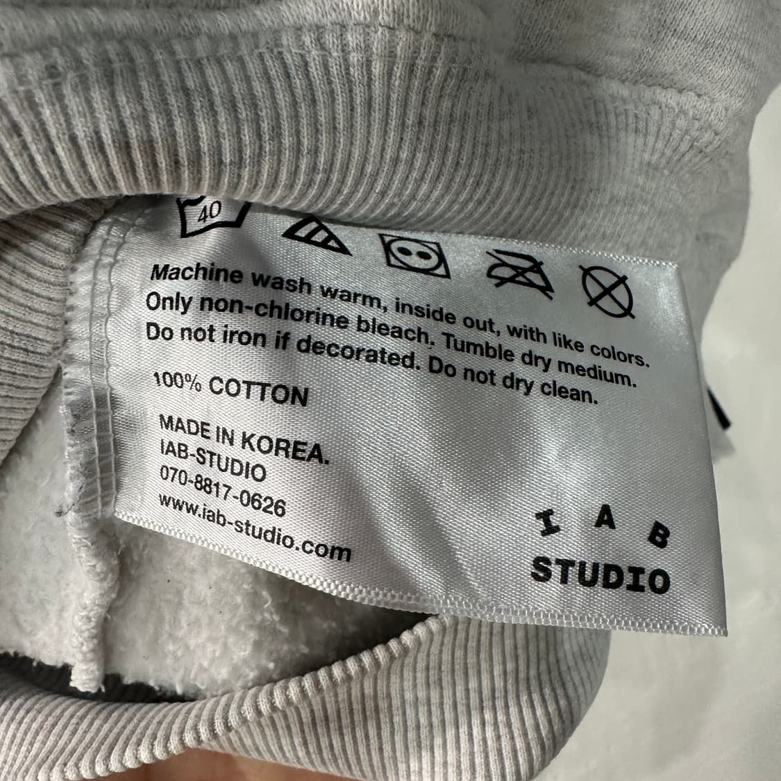 아이앱스튜디오 후드티 L 상품이미지6