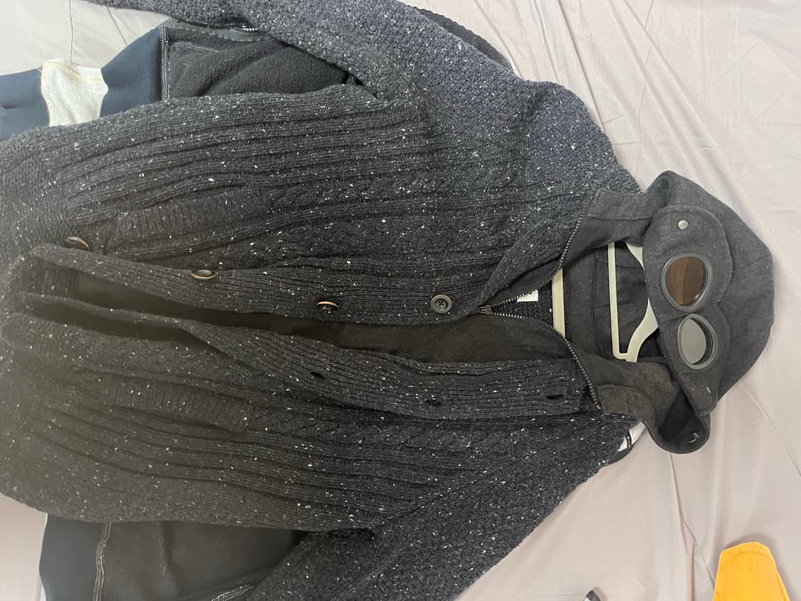 CP컴퍼니 고글 니트집업 [xl] 상품이미지1