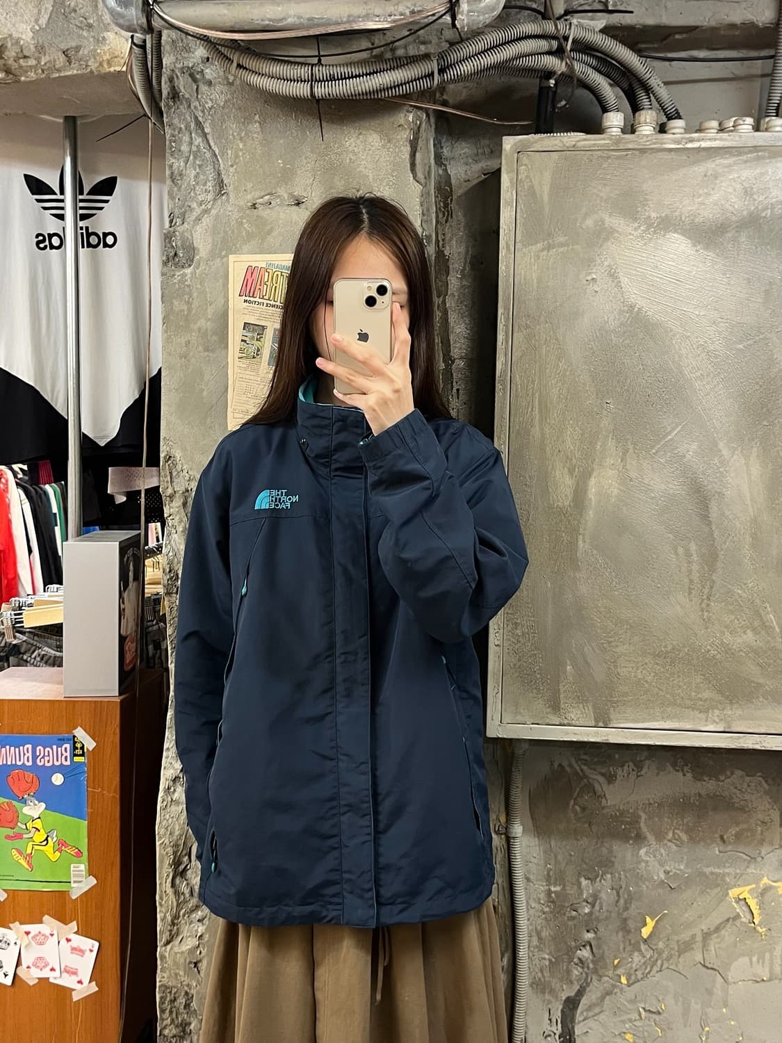 노스페이스 바람막이 네이비 90 S #csz940 상품이미지2