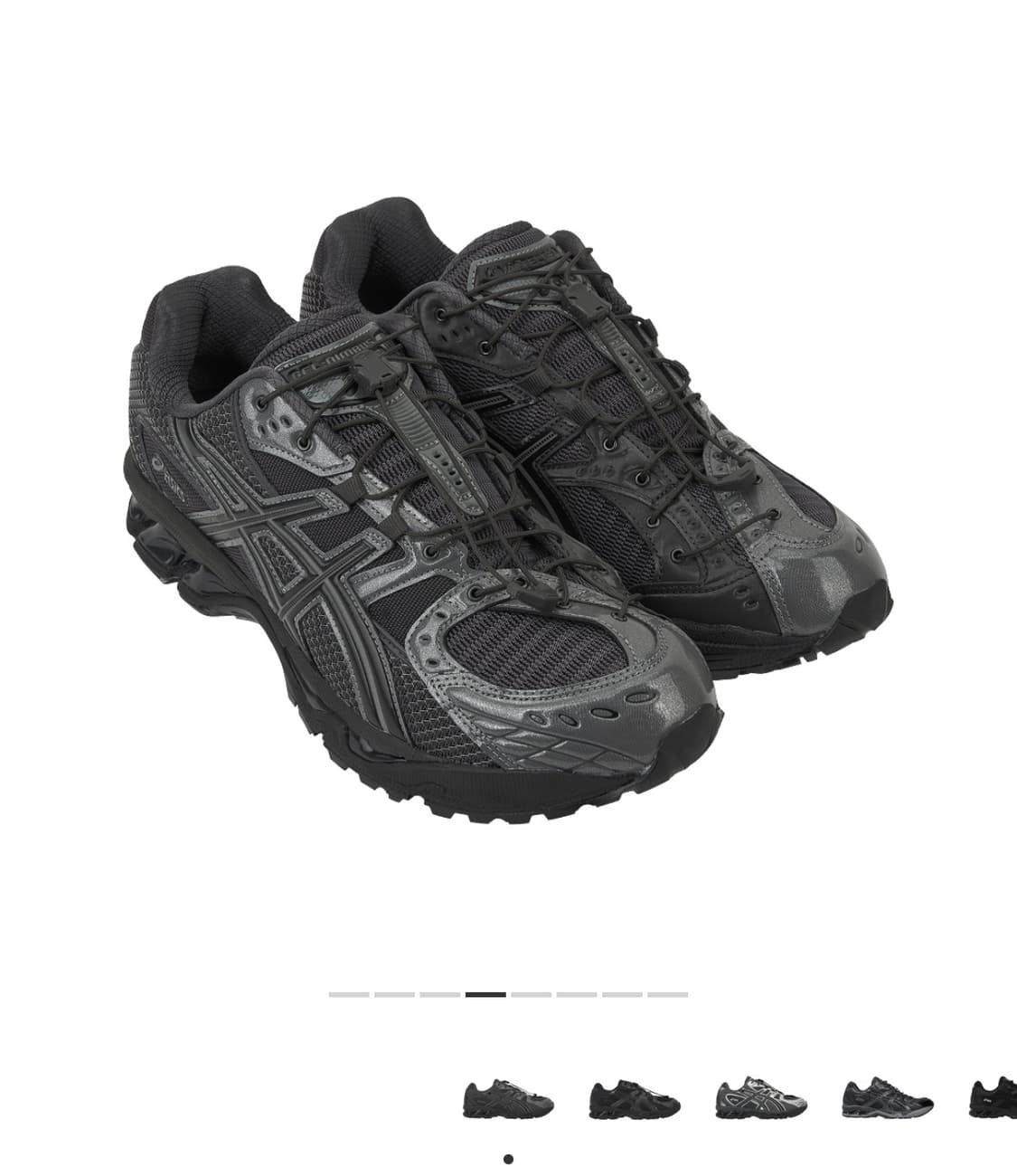 아식스 언어펙티드 젤 님버스 10.1 건메탈 블랙 240 상품이미지1