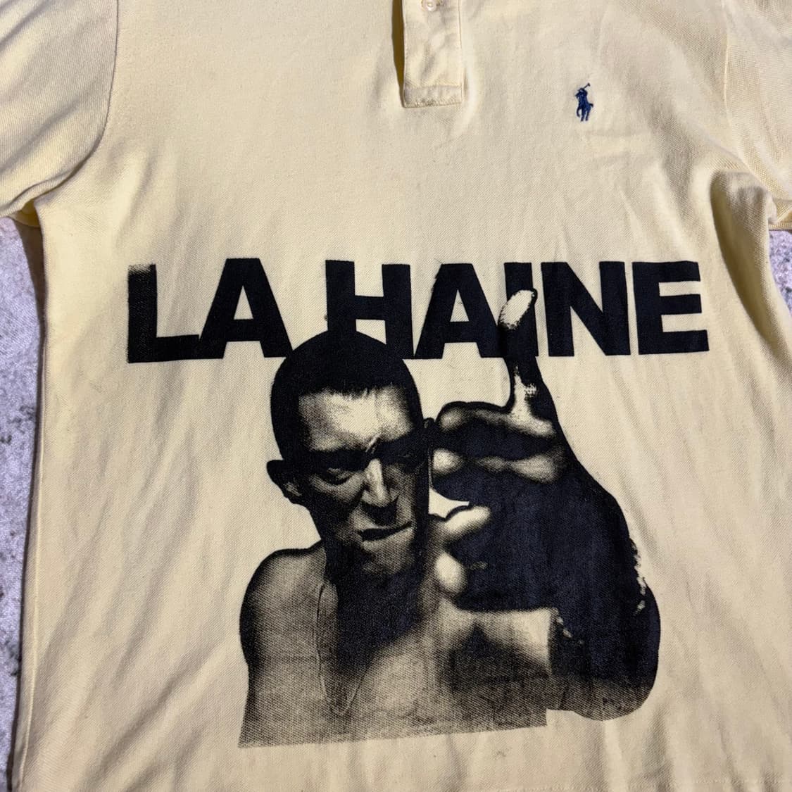 폴로 빅포니 빈티지 커스텀 카라 반팔티 상품이미지4