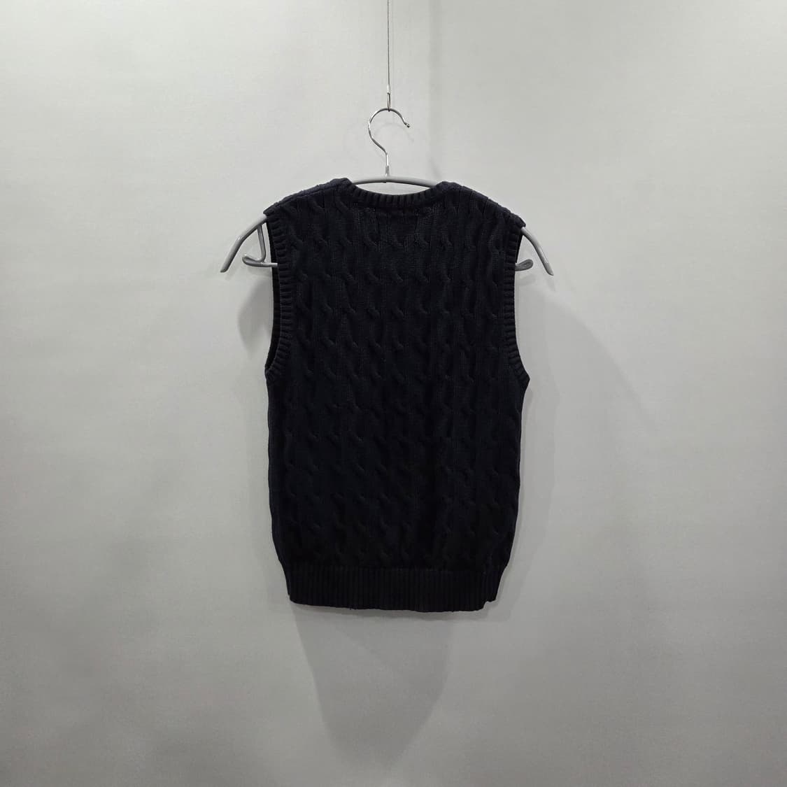 폴로랄프로렌 키즈 케이블 니트 베스트 네이비 S/8 상품이미지4