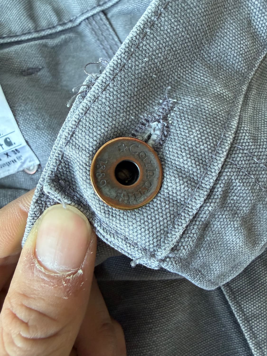 칼하트 더블니 워크팬츠 상품이미지6