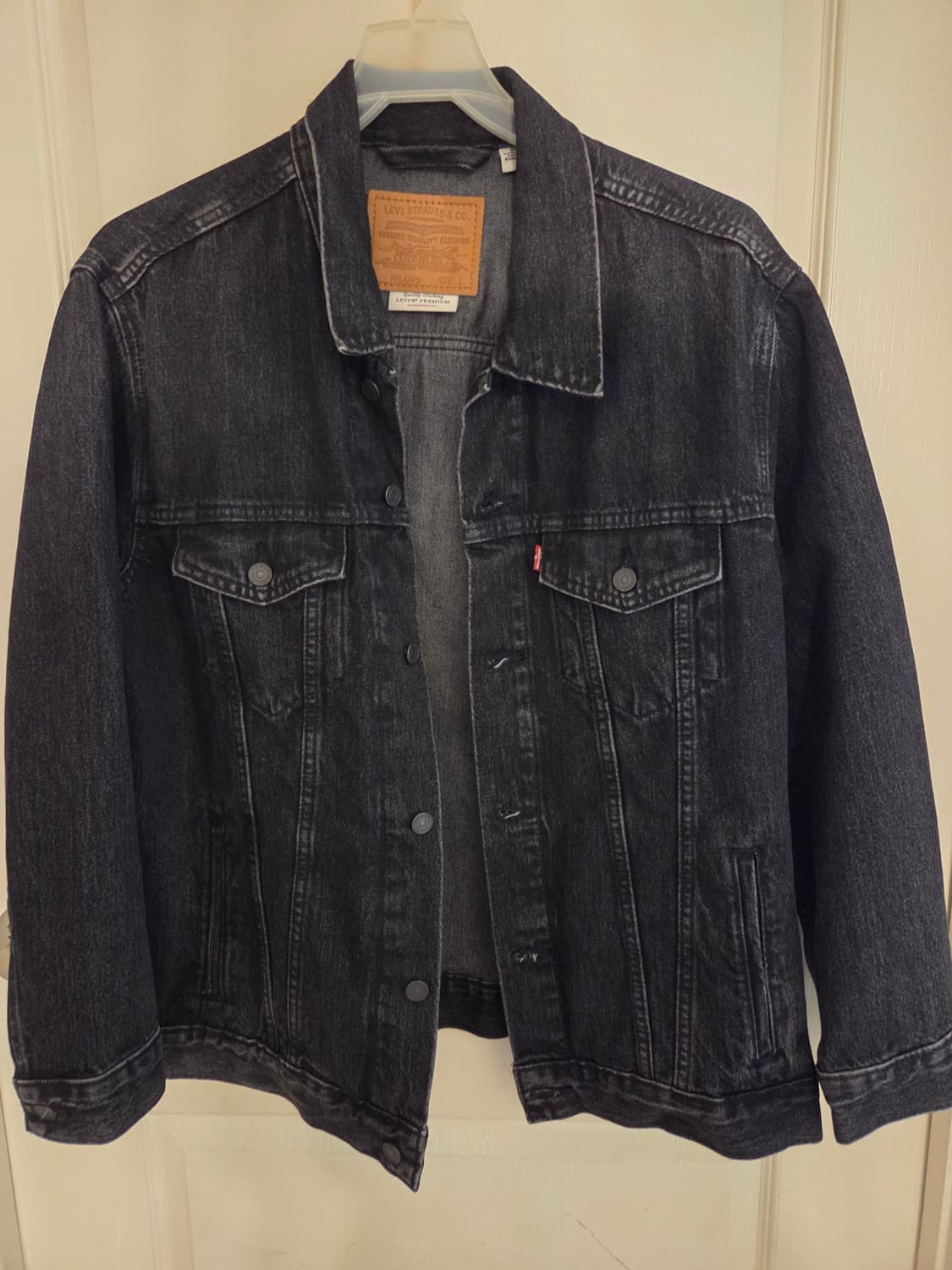 리바이스 릴렉스 트러커 자켓 흑청 L/110 상품이미지1