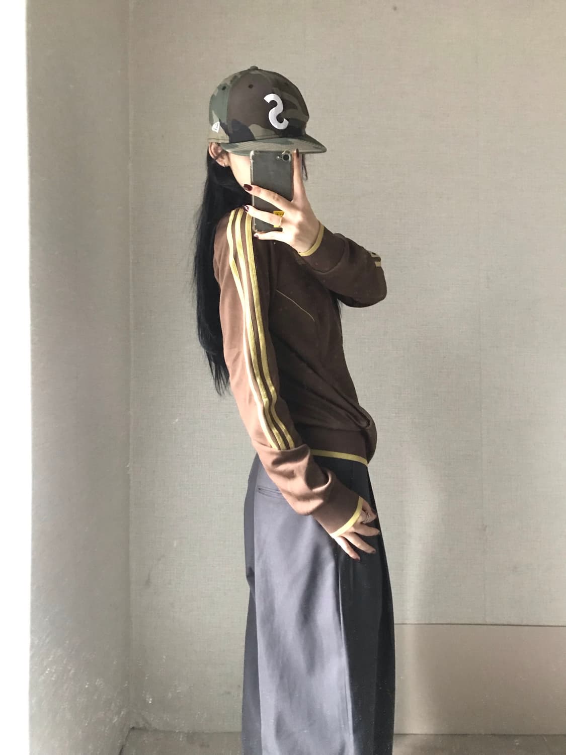 아디다스 브라운 골드 져지 상품이미지2