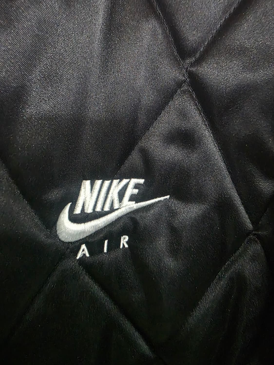 나이키 에어 퀼팅 자켓 블랙 M 상품이미지3