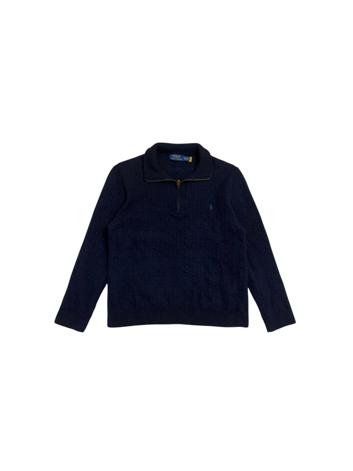 폴로 랄프로렌 네이비 니트 집업 상품이미지1