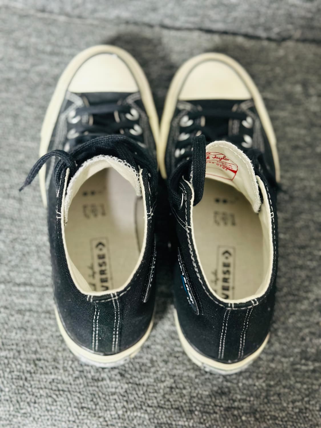 컨버스 척테일러 70 하이 블랙 상품이미지3