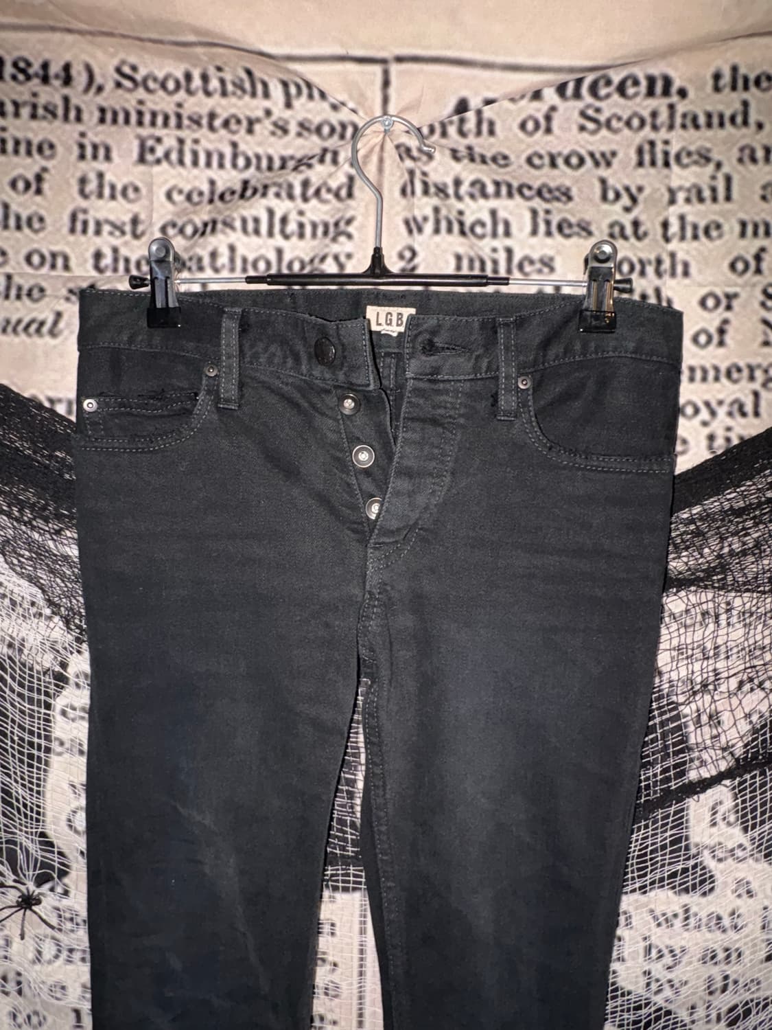 LGB Noir Quad Button Jeans 상품이미지1