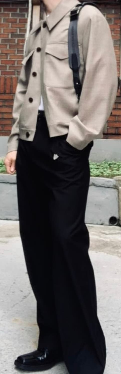 토니웩 울 필드자켓 (M) 샌드 베이지 상품이미지4