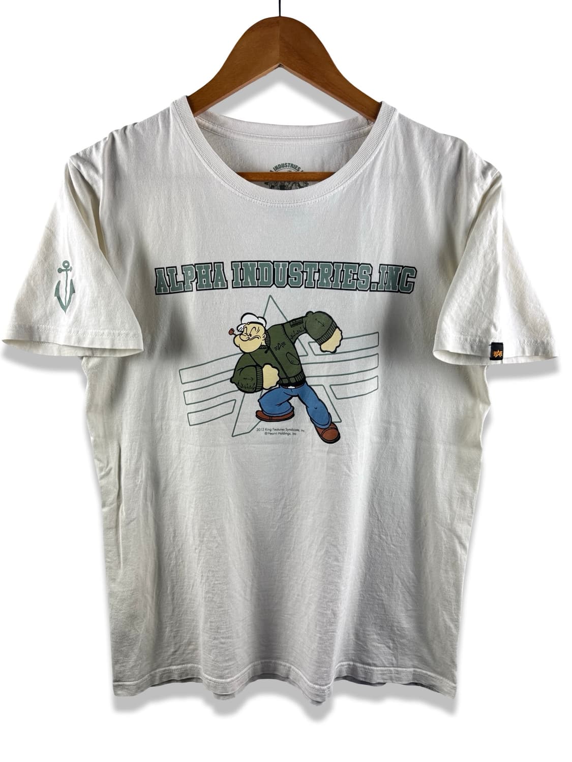 알파인더스트리X뽀빠이 반팔티셔츠2827 상품이미지1