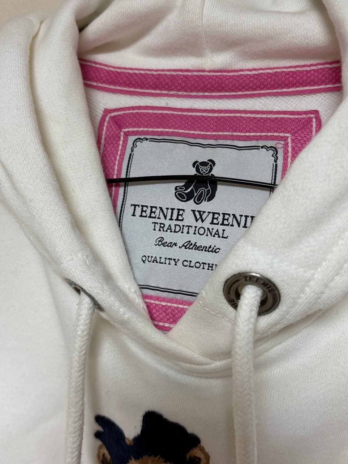 티니위니 흰색 후드티 상품이미지2