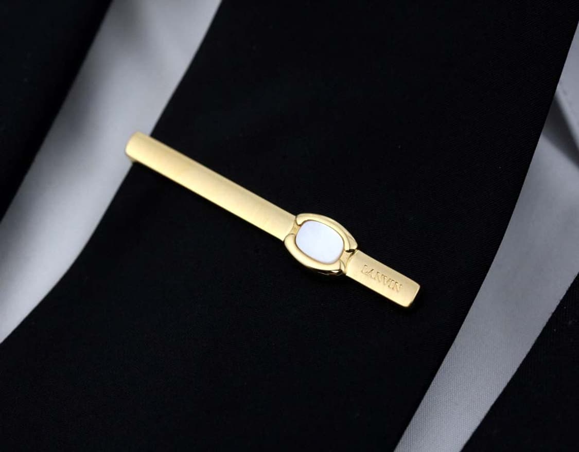 랑방 A+등급 6cm 천연자개 남자 명품 넥타이핀 빈티지 상품이미지7