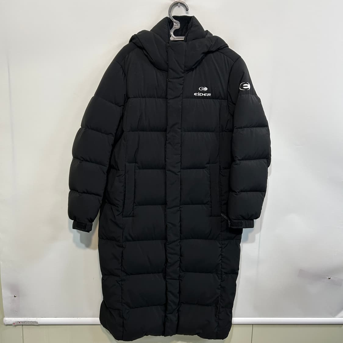아이더 남성 구스다운 롱패딩 95 블랙 상품이미지1