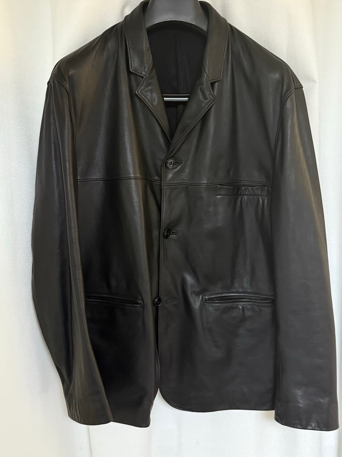 Lemaire 르메르 25fw 레더 블레이저 M 상품이미지1